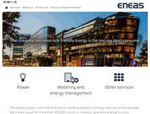 Tablet Screenshot of eneasenergy.com